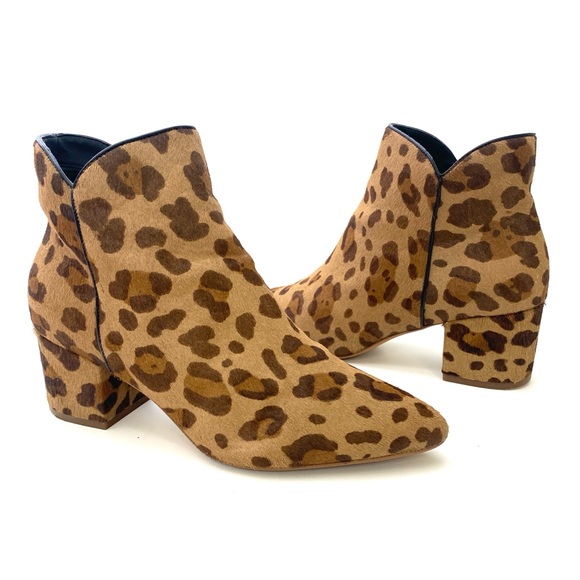 Cole Haan Women’s Elyse Leopard Print Ankle Bootie - Picture 1 of 14